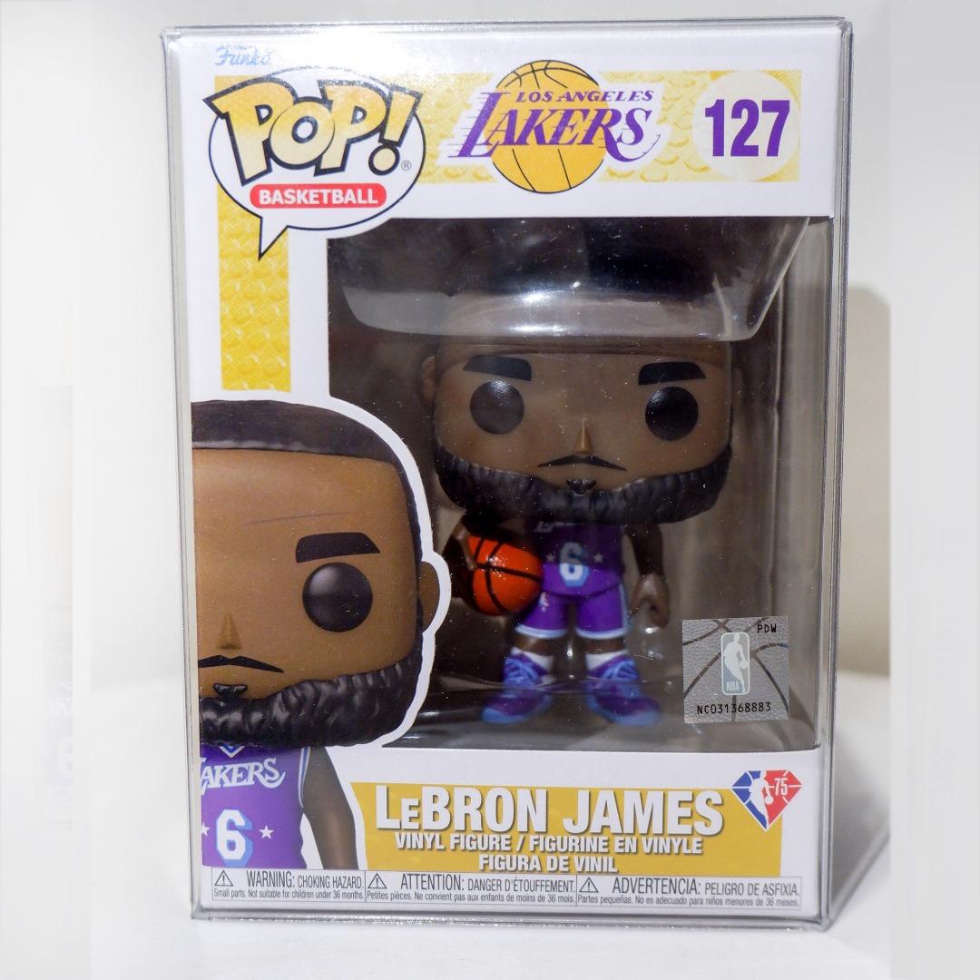 Funko Pop! Basketball NBA Los Angeles Lakers LeBron James (City Edition  Jersey) Figure #127 - FW21 - US