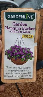 Garden Hanging Basket with Coco Liner