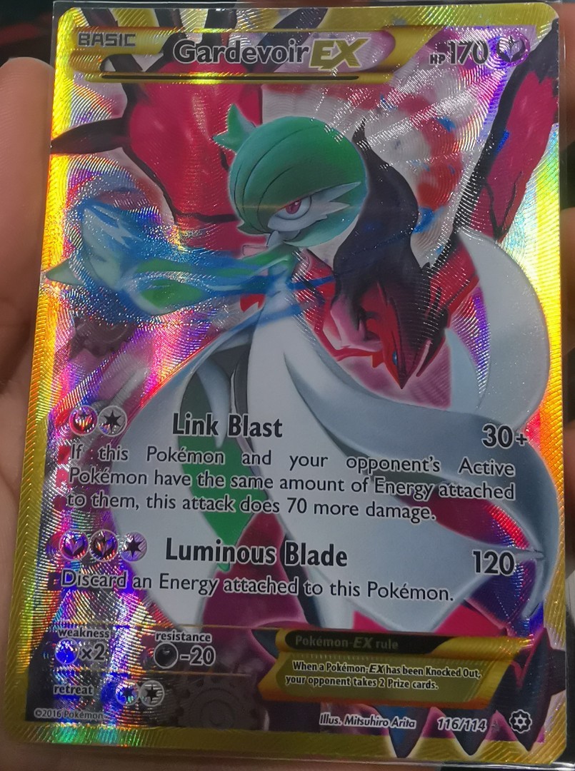 Pokemon - Gardevoir-EX (116/114) - XY Steam Siege - Holo