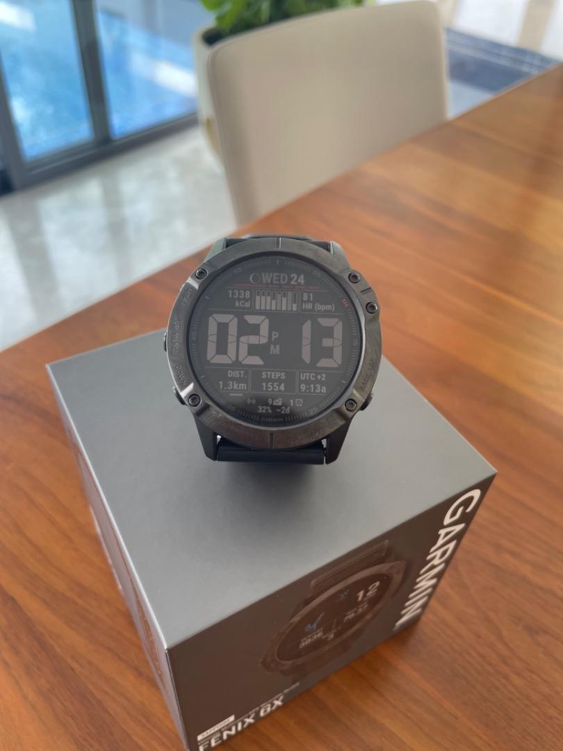 Garmin fenix best sale 6x sapphire dlc