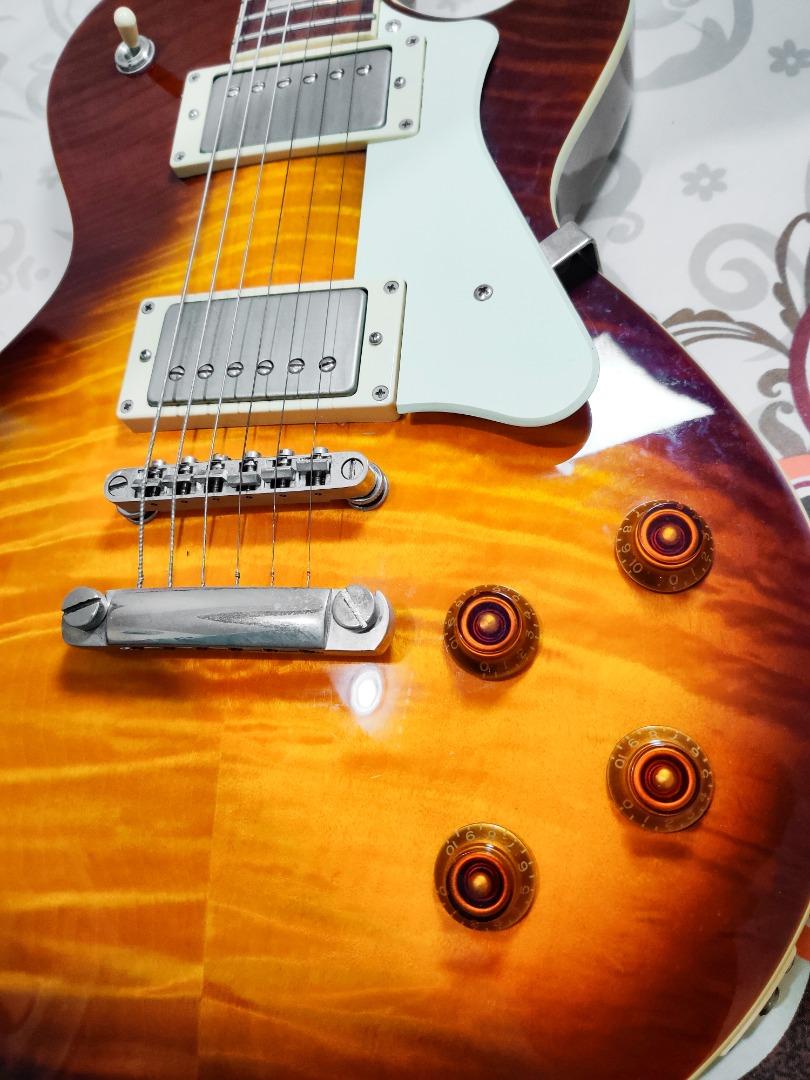 Gitar Elektrik Cort CR 250 VS Les Paul Electric Listrik CR250, Musik