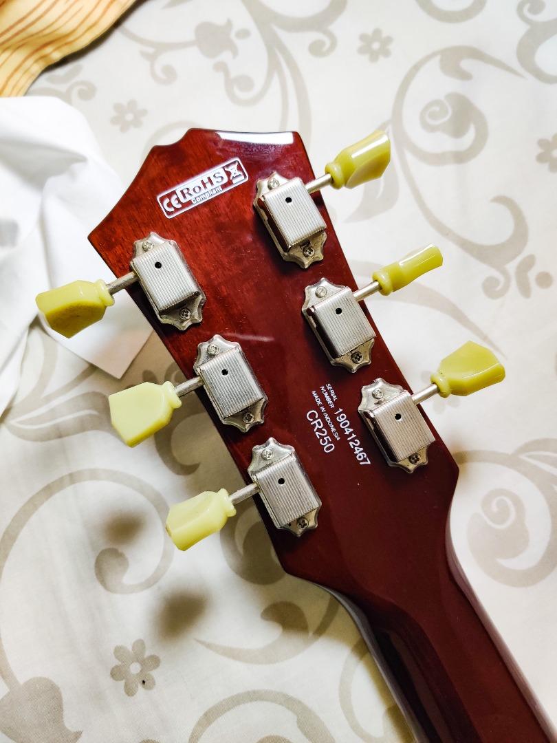 Gitar Elektrik Cort CR 250 VS Les Paul Electric Listrik CR250, Musik