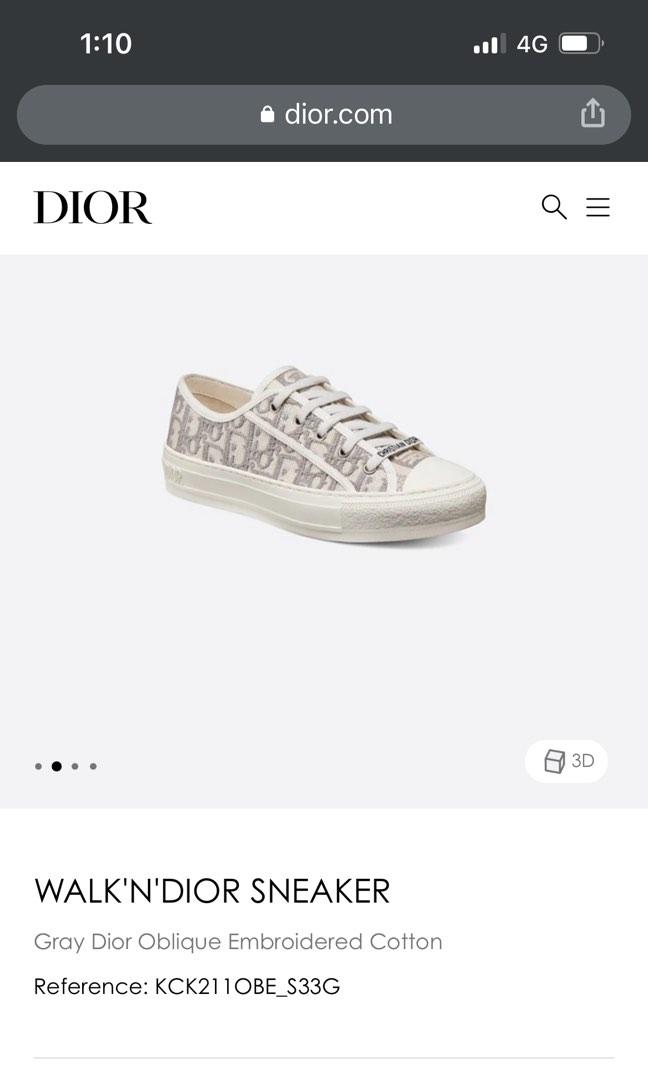 Walk n discount dior sneaker price