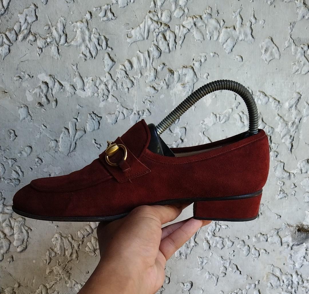 GUCCI HORSE BIT LOAFERS (RED VELVET) FINAL DROP RUSH NOW PAUNAHAN