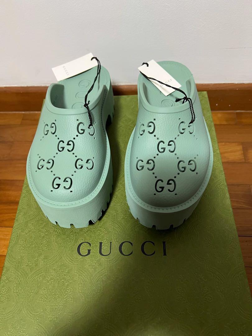 Gucci crocs shoes deals