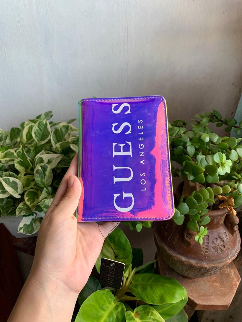 GUESS Passport holder, Luxury, Bags & Wallets on Carousell