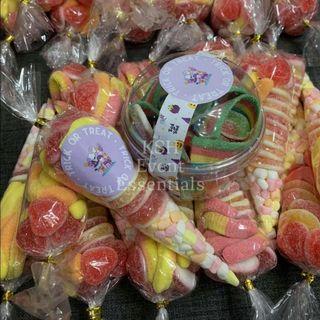 Gummy candies souvenirs and giveaway