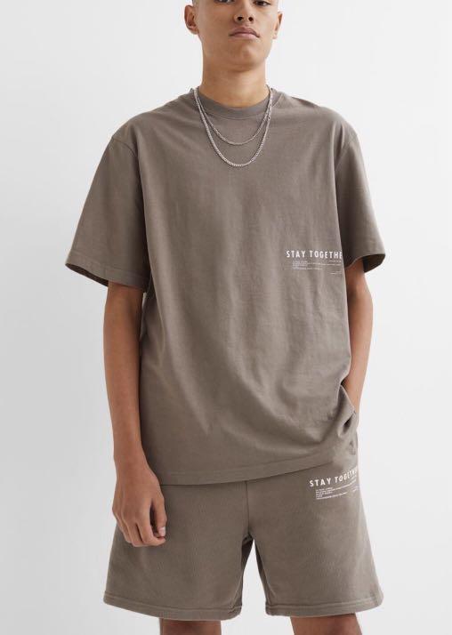 H and m deals sweat shorts