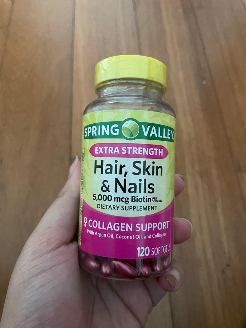 Hair skin nail, Health & Nutrition, Health Supplements, Vitamins &  Supplements on Carousell