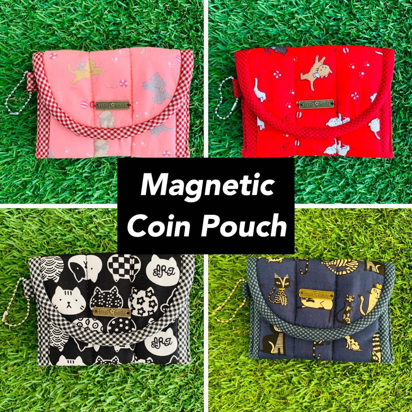 Magnetic coin pouch clearance