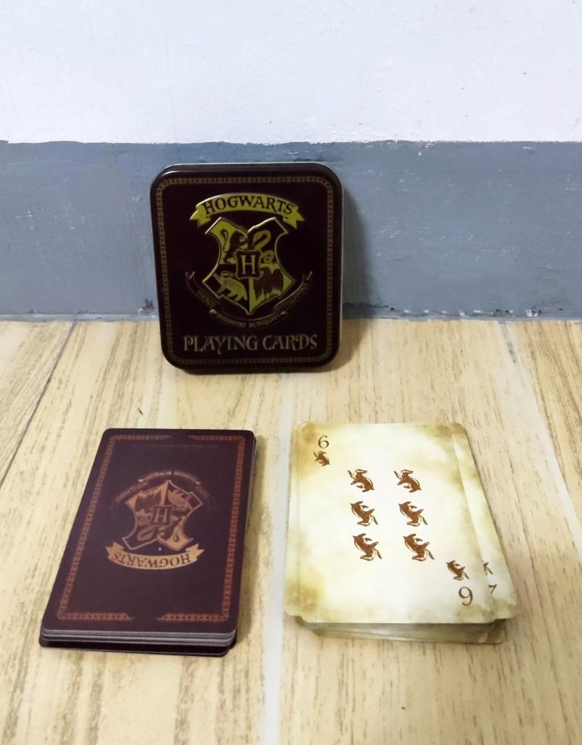 HARRY POTTER HOGWARTS PLAYING CARDS, Hobbies & Toys, Toys & Games on ...