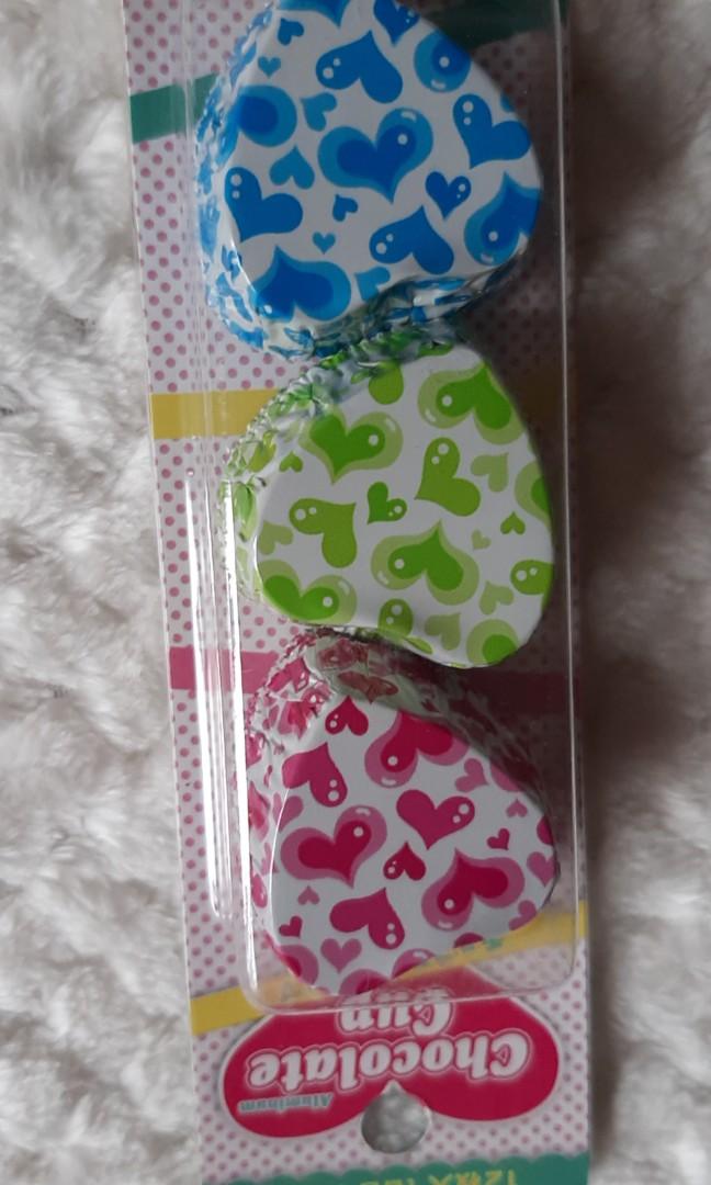 Heart Shape Mini Foil Chocolate Cup *mbcr (Category: Bakeware) located in Pasig City. Submitted by mixpicks (Listing ID 1180797609, Image 1). Description: .