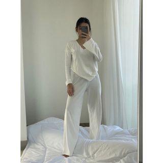 herpalais white willow pants