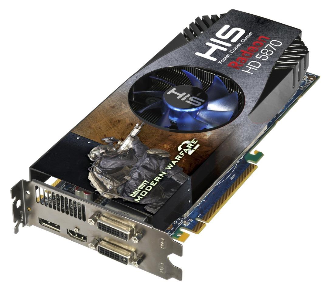 HIS AMD Radeon HD 5870 iCooler V 1GB 256bit GDDR5 PCIe DirectX