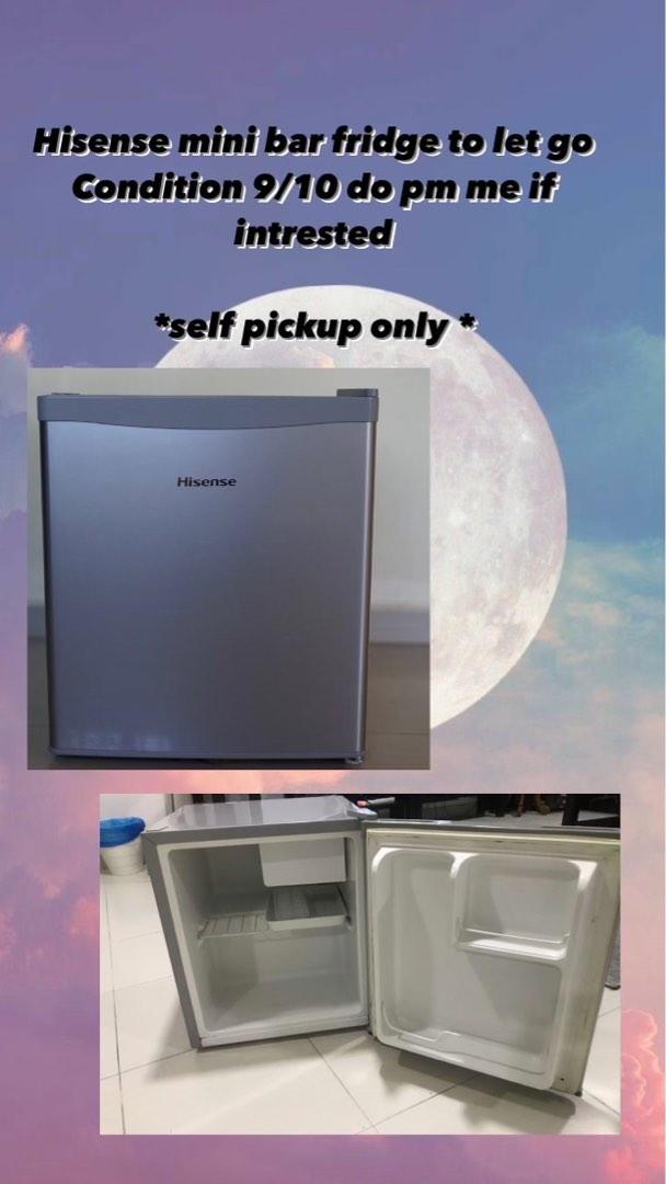 Hisense Mini Fridge, Furniture & Home Living, Bathroom & Kitchen