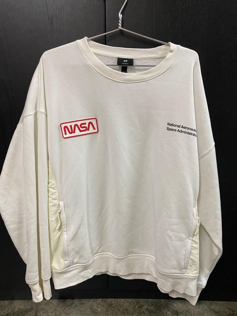 H m x nasa Sweater Men s Fashion Activewear on Carousell