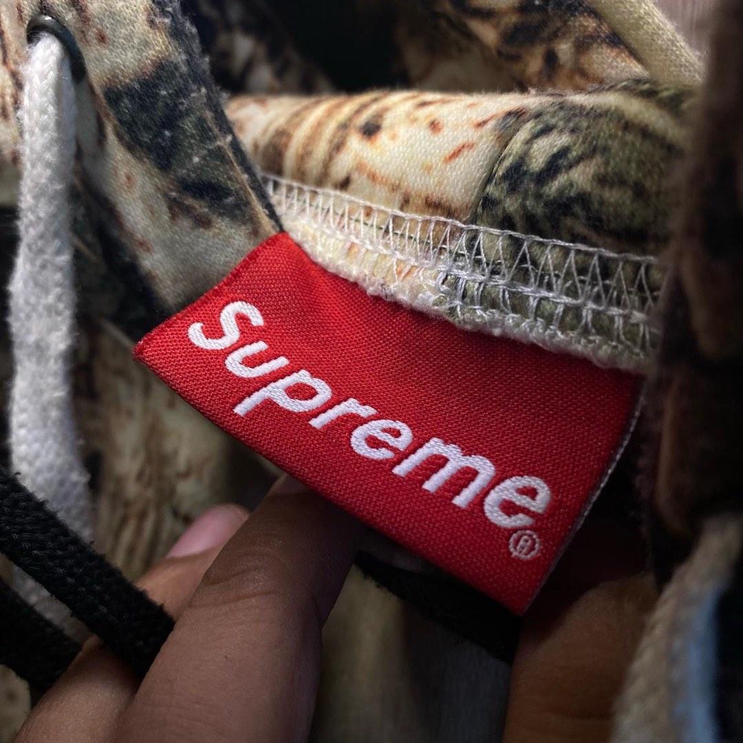 Hoodie Supreme Dollar Bling RARE Fesyen Pria Pakaian Baju