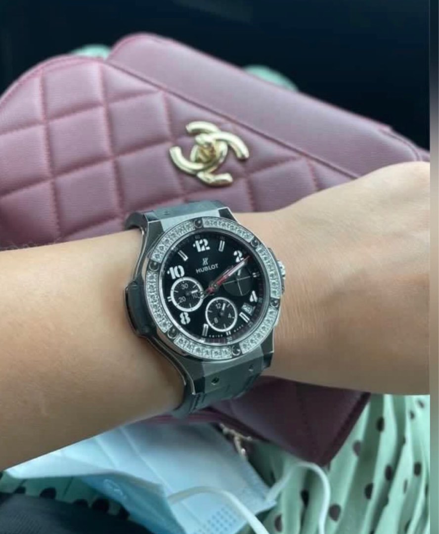Hublot big bang steel diamonds store
