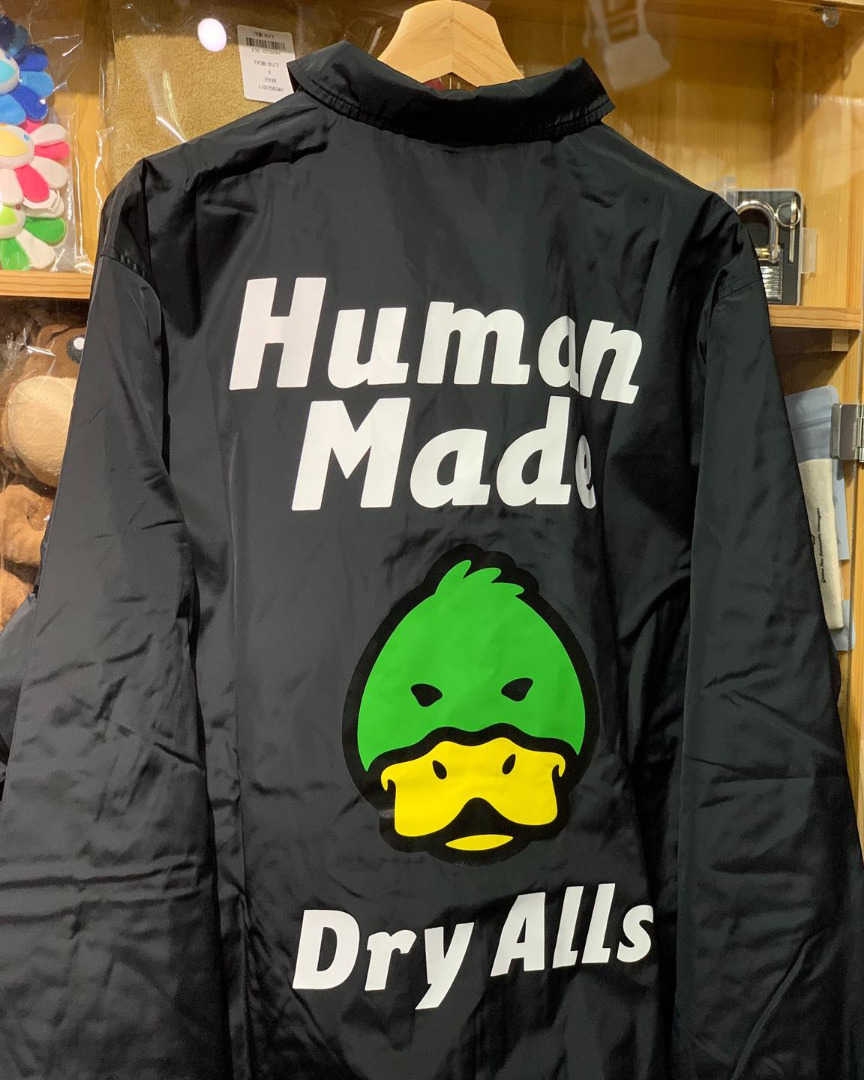Human Made Duck Coach Jacket (Black), 男裝, 外套及戶外衣服- Carousell