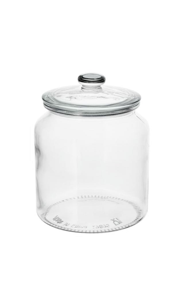 Ikea Glass Container, Furniture & Home Living, Home Improvement