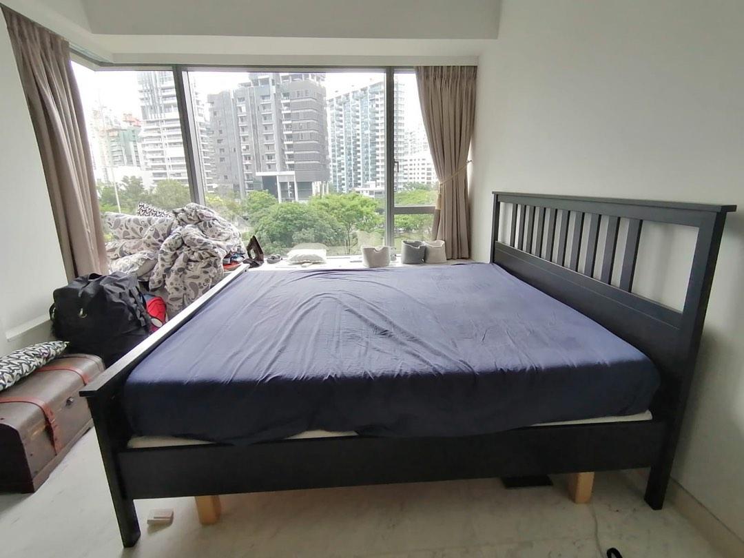 IKEA Hemnes king size 180*200, Furniture & Home Living, Furniture