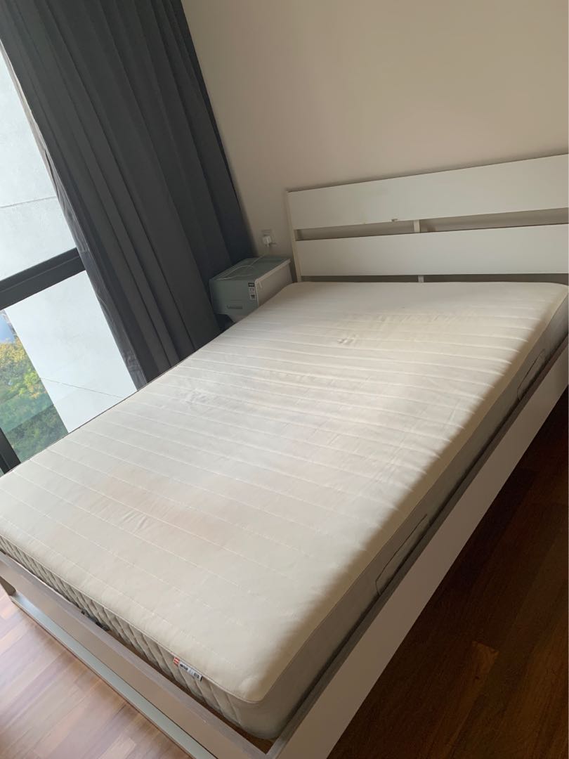 ikea mattress queen, Furniture & Home Living, Furniture, Bed Frames