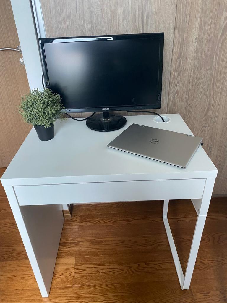 IKEA office table, Furniture & Home Living, Furniture, Tables & Sets on