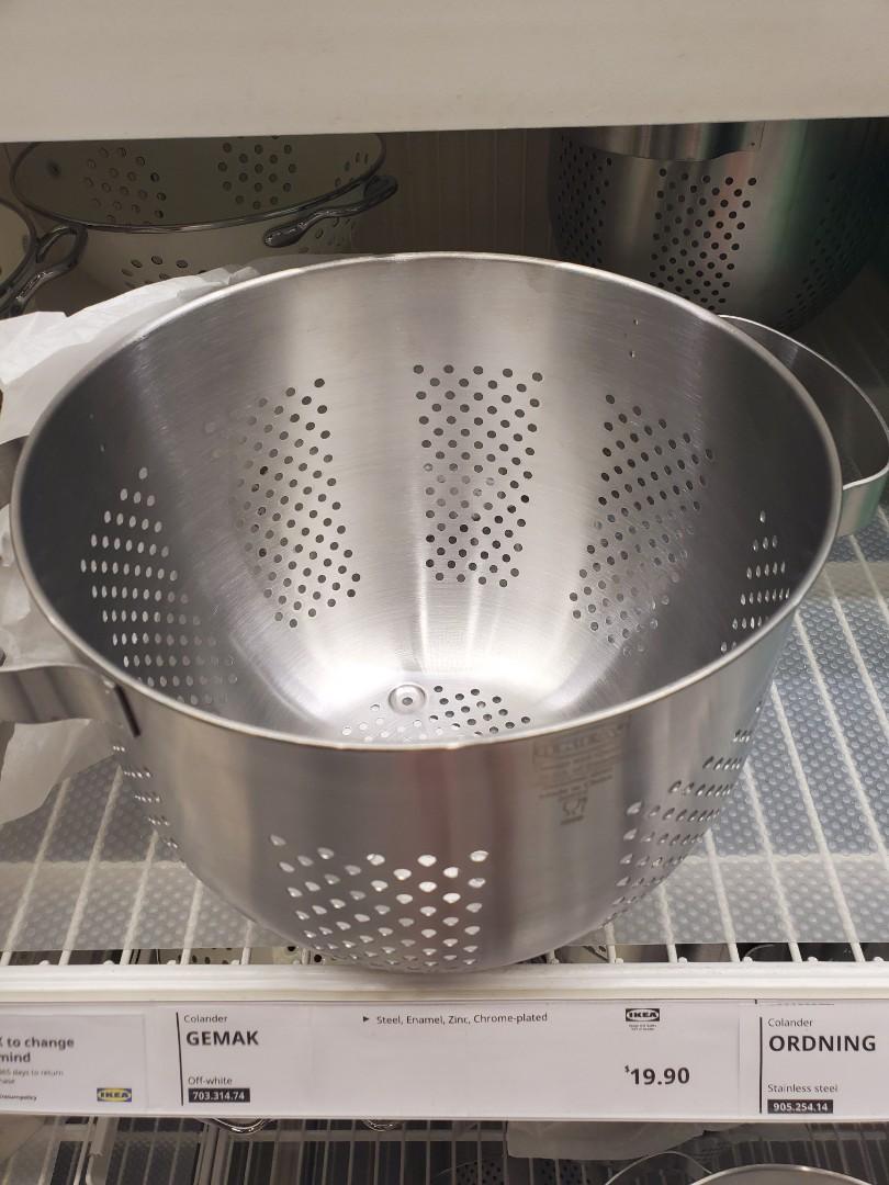 Ikea pasta strainer, Furniture & Home Living, Kitchenware & Tableware