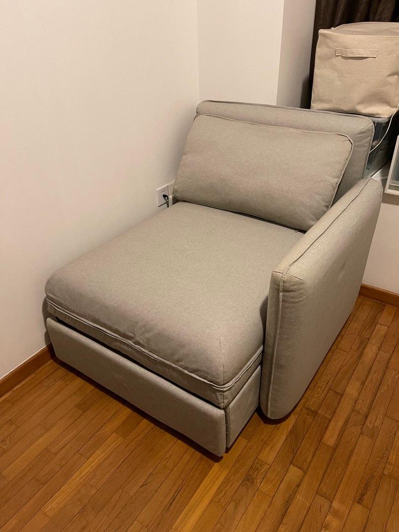 Ikea Vallentuna Sofa Bed, Furniture & Home Living, Furniture, Sofas on