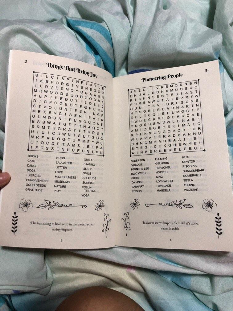 Inspirational word search, Hobbies & Toys, Books & Magazines, Fiction