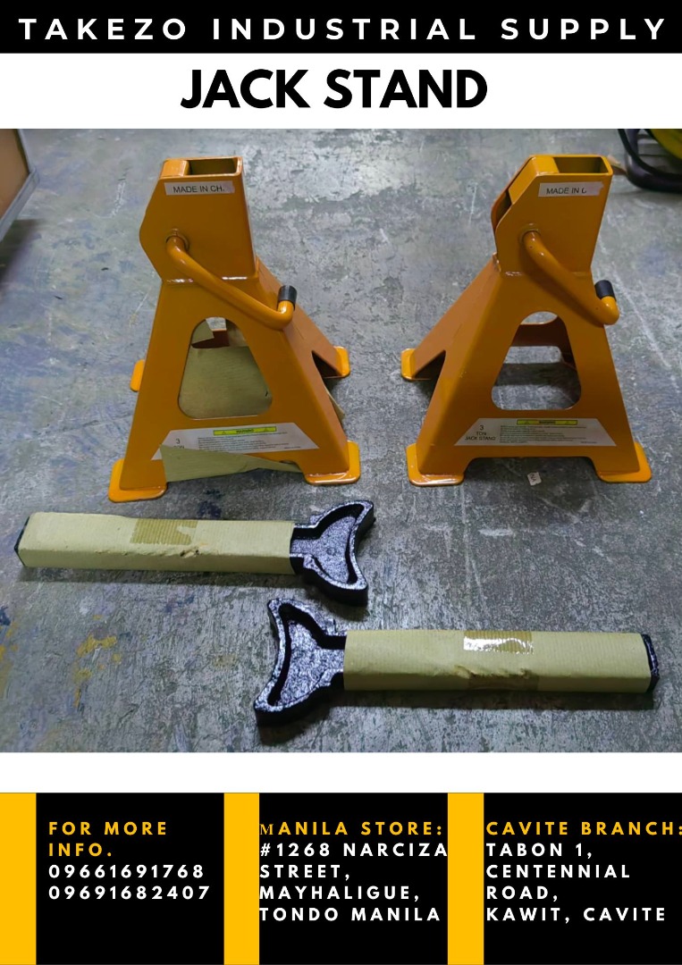 Jack Stand, Commercial & Industrial, Industrial Equipment on Carousell