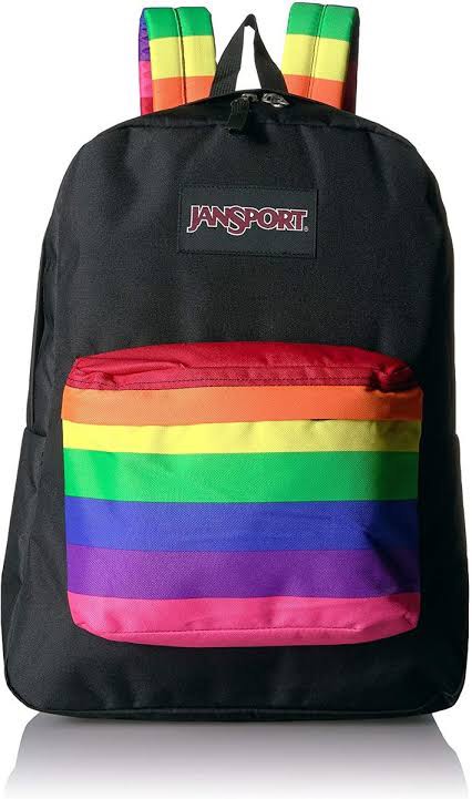 Jansport rainbow backpack clearance