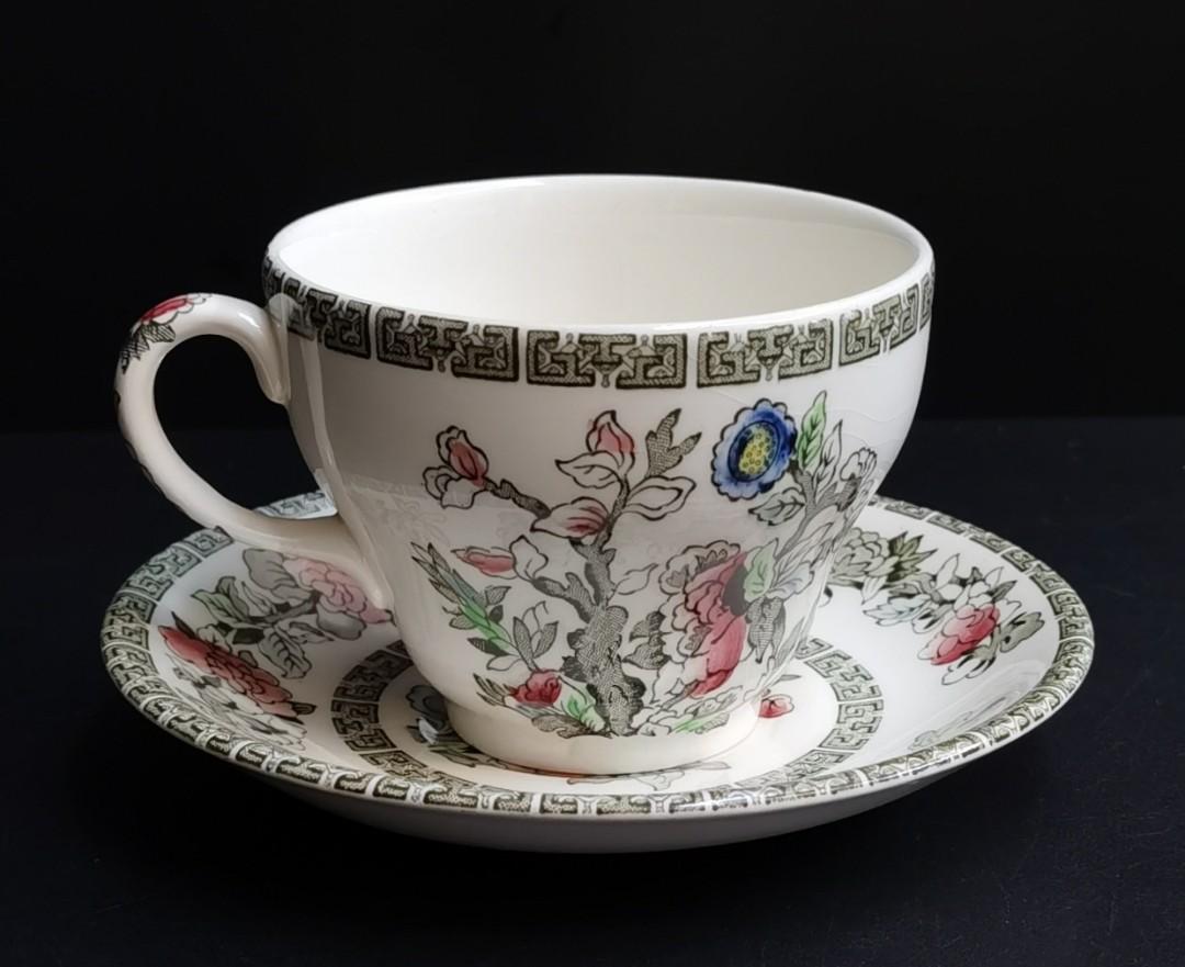 Indian Tree Kitchenware Johnson Brothers Vintage Indian Tree Coffee Cup & Saucer, Furniture ...