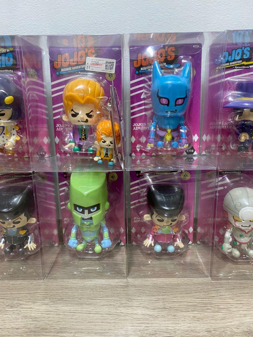 JOJO Bizarre Adventures Pansonworks Soft Vinyl Figurines, Toys