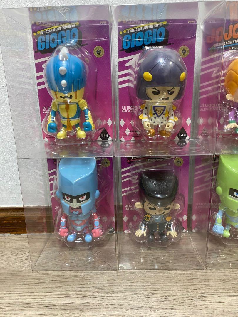 JOJO Bizarre Adventures Pansonworks Soft Vinyl Figurines, Toys