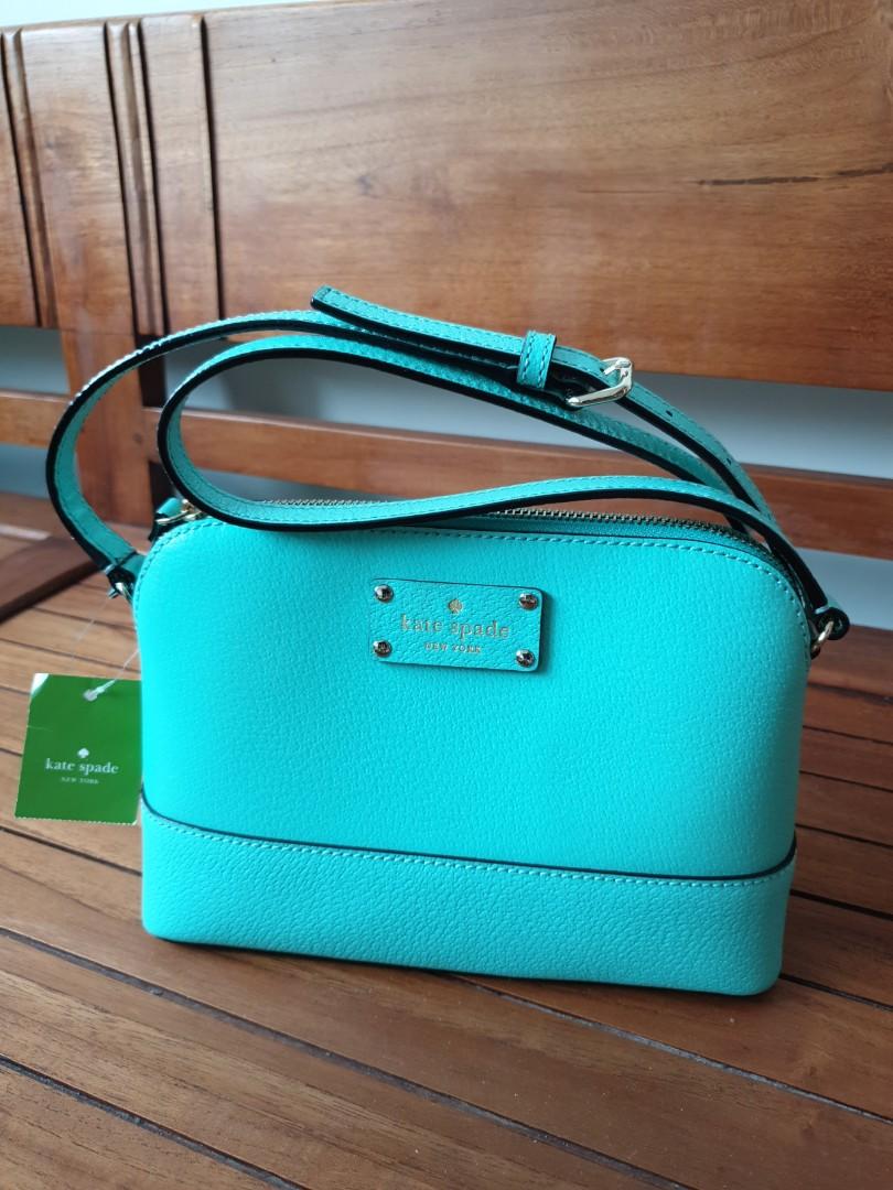 Kate spade top turquoise crossbody bag