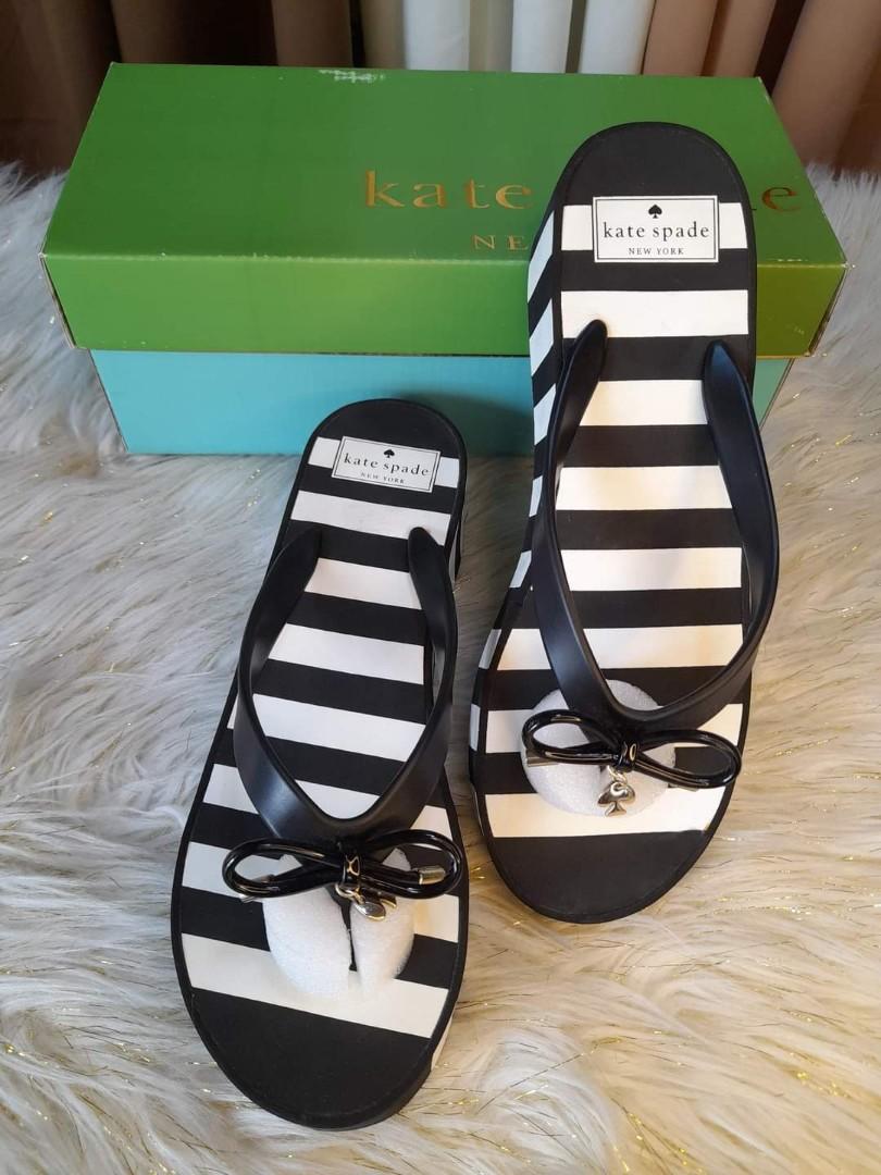 Kate Spade Wedge Sandals (9), Women's Fashion, Footwear, Flats & Sandals on  Carousell