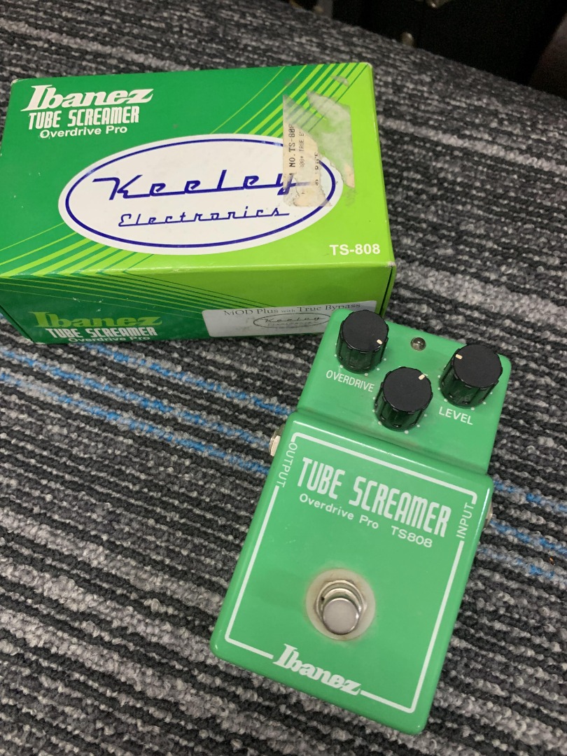 Keeley TS808 Tube Screamer Guitar Pedal, 興趣及遊戲, 音樂、樂器