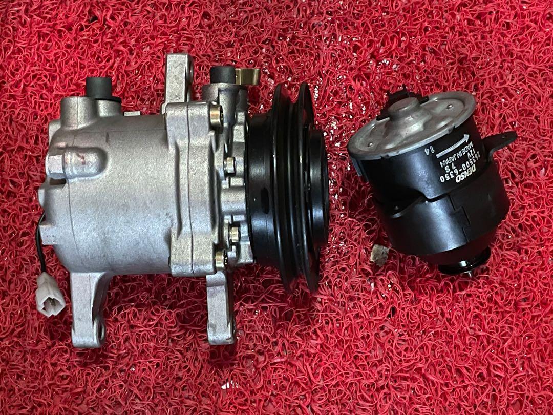 Kenari/Kelisa/Kancil/Viva/Myvi Aircond Compressor Pump and Fan Motor