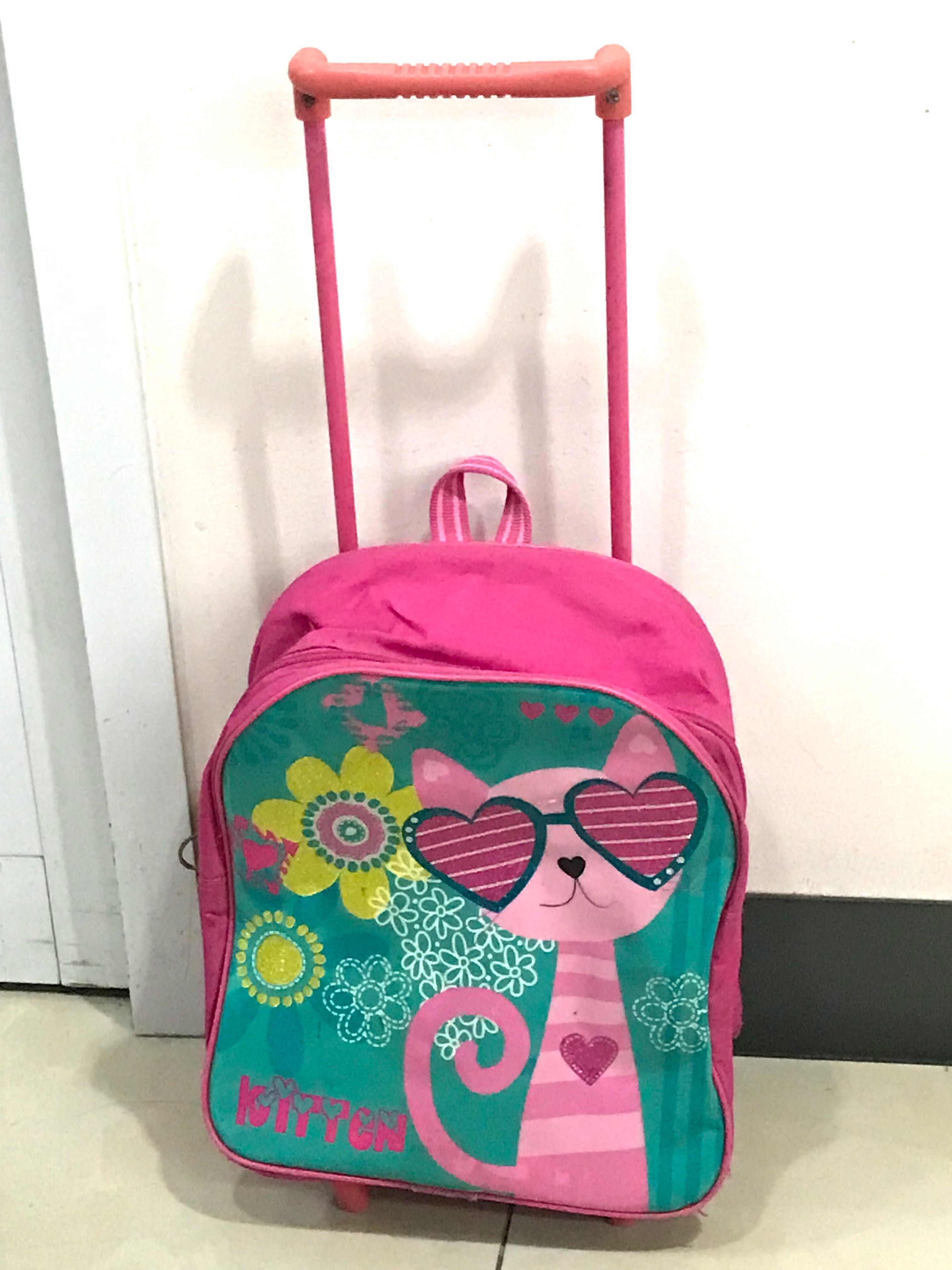 Kids School Trolley Bag, Babies & Kids, Babies & Kids Fashion on Carousell