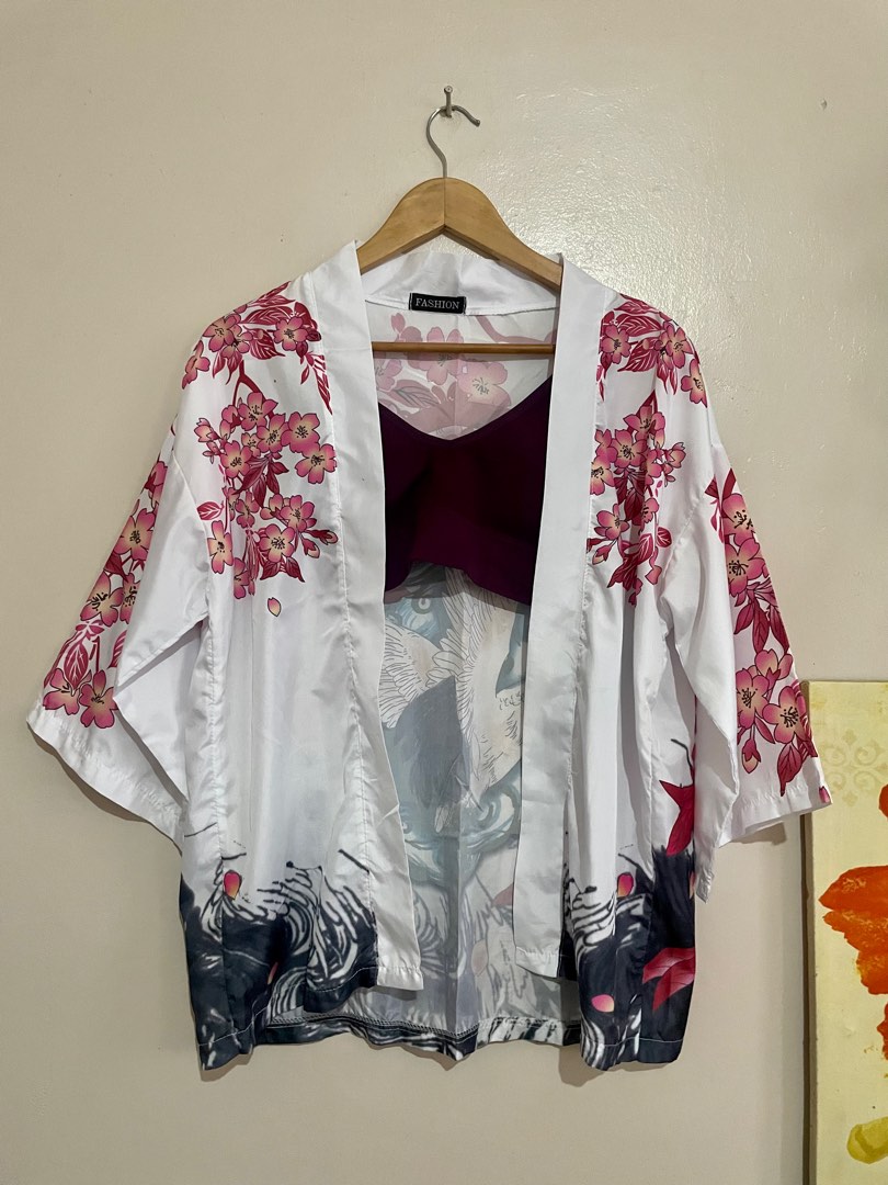 soft semi transparent kimono cover up top adjustable. one size ... >>>