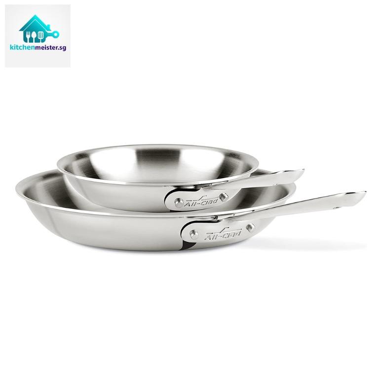 All-Clad d3 Stainless Steel 12 inch Fry Pan