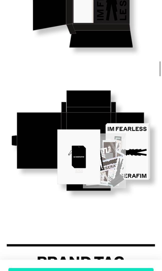 LE SSERAFIM The First Moment in Your Hands, 玩具收藏品, 偶像周邊