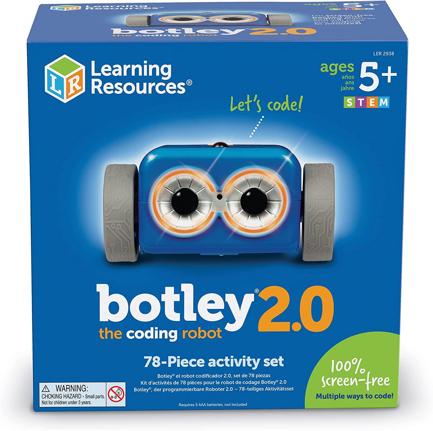 Learning Resources Botley 2.0 The Coding Robot Activity Set, Hobbies ...