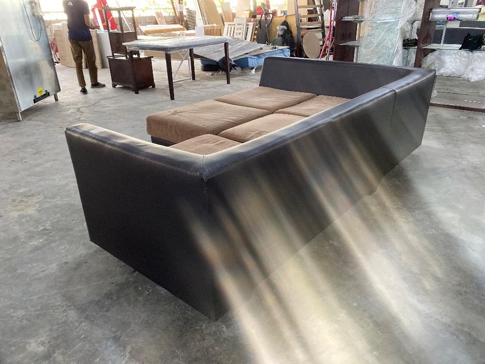 Leather LShaped Sectional 5 Seater Modular Sofa / Sofa Modular