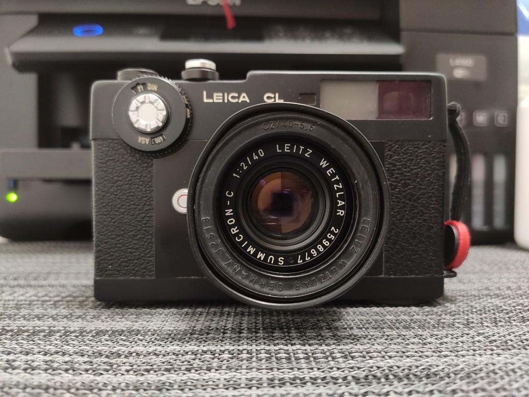 Leica CL + SummicronC 40mm f2 Leitz Wetzlar Lens Set, Photography
