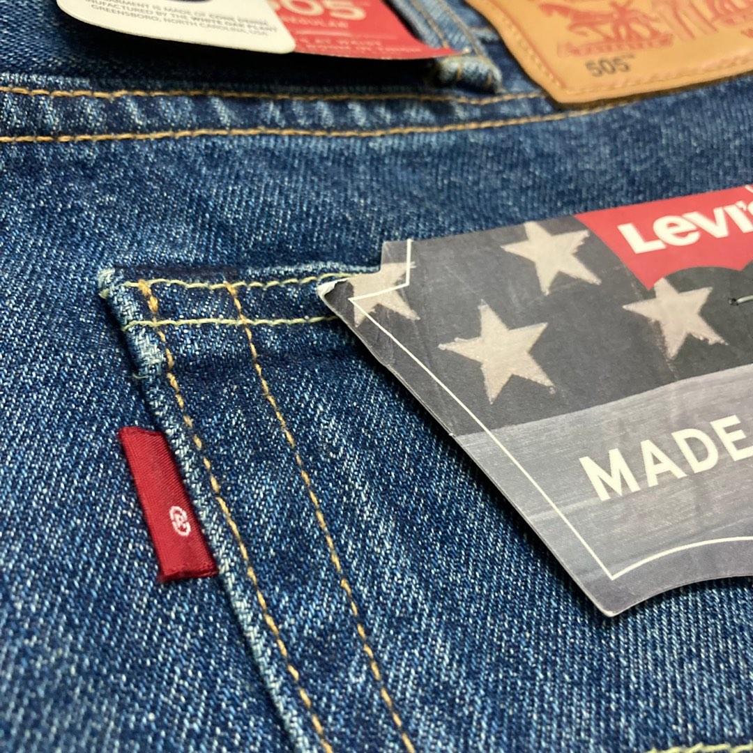 RAYA SALE 38x30 Levis 505 R Cone Mills Denim made in USA Men s Fashion Bottoms Jeans on Carousell