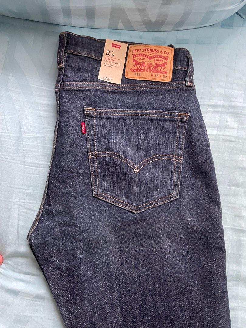 Levis Jeans 511 Yokohama Night size 36, Fesyen Pria, Pakaian , Bawahan di  Carousell