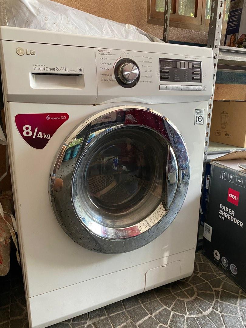 LG Washing Machine w/ Dryer Inverter, TV & Home Appliances, Washing