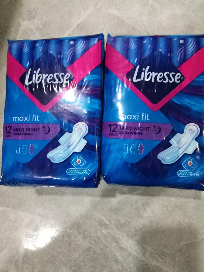 Libresse Maxi Night Sanitary Pad Wings (12s)